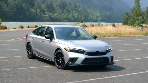 2022 Honda Civic Sport high three quarter